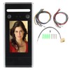Time Clock Face Recognition Password Attendance Machine 4.3in Touchscreen Infrared