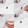 BWE Sink Basin Trim Overflow Ring Cover Gold Bathroom Vessel