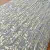 Sage Green And Gold Vine Table Runner, Flower Covering Table