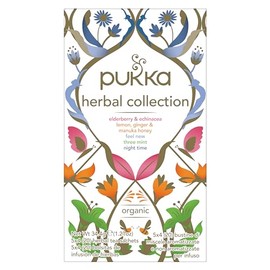 Pukka 20 Collection Assorted Herbal Tea Sachets 34.4g