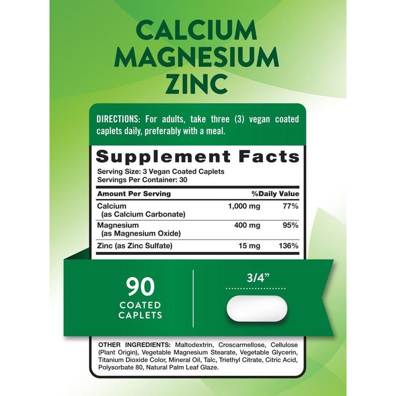 Calcium Magnesium Zinc