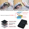 oscaurt Small Wallet Women RFID Blocking Bifold Compact Credit Card