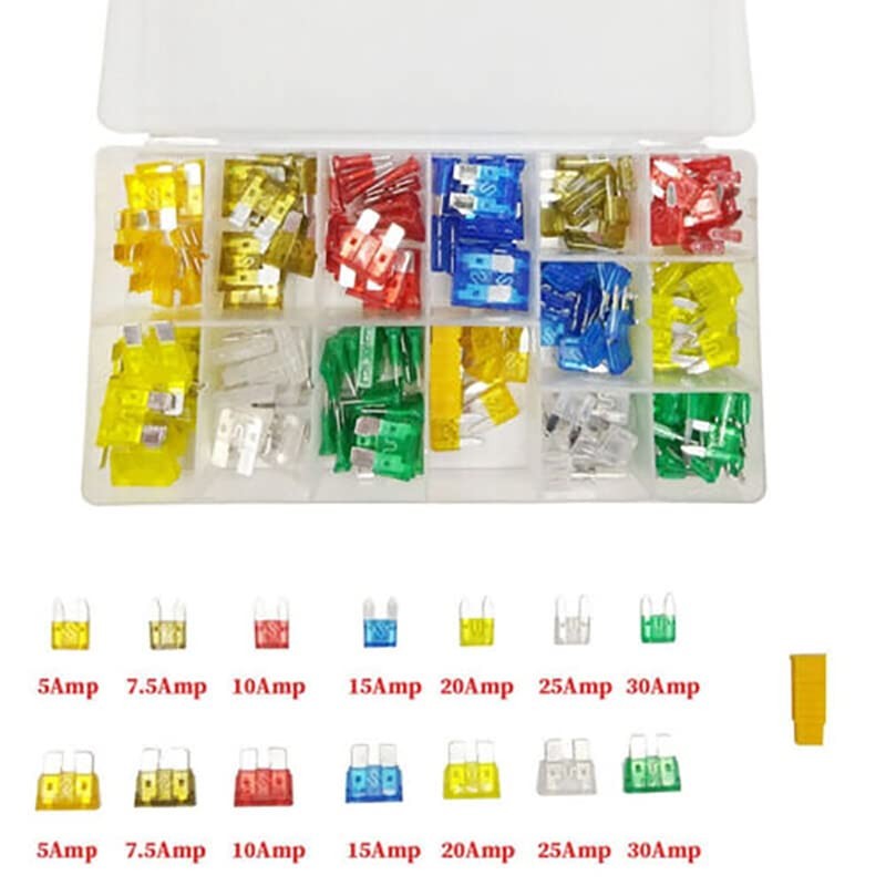 300PCS Car Blade Fuses Assortment Assorted Kit Blade Set Auto