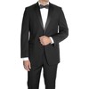 New Mens 5 Piece (5pc) Complete Single Breasted Black Tuxedo