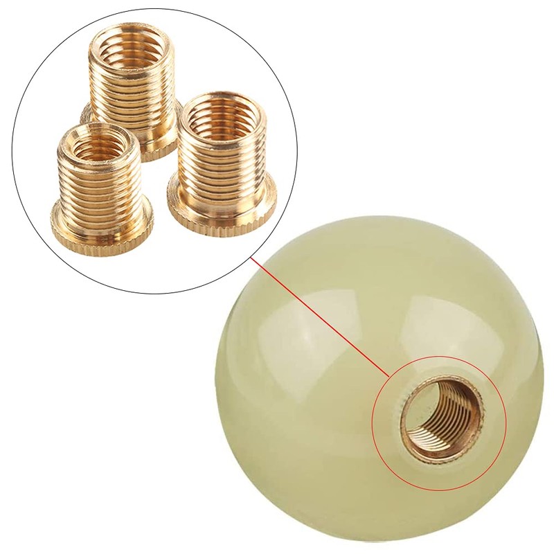 6-Piece Shift Knob Adapter Universal Car Shift Replacement Screws Shift