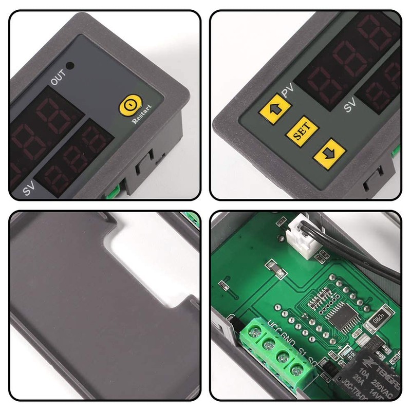 Greluma 1 piece AC 110V-220V 10A digital temperature controller with