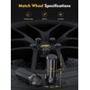 MIKKUPPA M14x1.5 Wheel Lug Nut - Replacement for Chevy Silverado