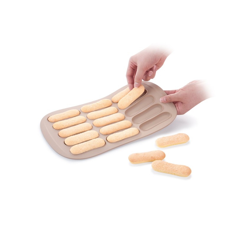 Tescoma Sponge Finger Pan Della Casa, Assorted, 36.9 x 21.6