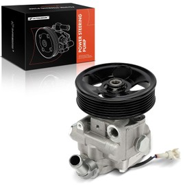 A-Premium Power Steering Pump, with Pulley, Compatible with Subaru Outback 2010-2014, Legacy 2010-2014, 2.5L 3.6L, Replace# 34430AJ020, 34430AJ021