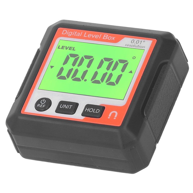 Greensen Digital Level Box Bearbeitete Protermaschinenneigungswinkel für Holzbearbeitungsstelle, ABS -Material