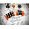 Life Counter/Wound Counter - Number dial - Three Dial Orange