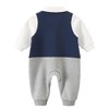 gurcooc Baby Boy Romper Gentleman Clothing Shirt with Bow Tie