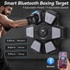 Music Boxing Machine,Bluetooth Punching Machine with Gloves,9 Modes & 9