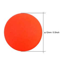 100Pcs Fishing Floating Balls, EPS Foam Buoyancy Ball Fishing Floating Bobbers Drift Ball (4#) Fly Lightning Indicators