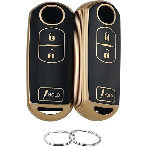REPROTECTING TPU Key Fob Cover Compatible with 2010-2019 Mazda 3