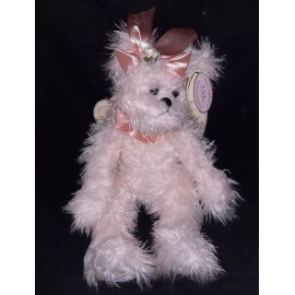 Bearington 10th Anniversary L I Pink Bear Charity 100907 New With Tag 13 In Wing