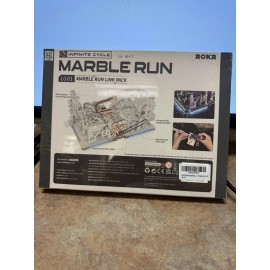 ROKR DIY Infinite Cycle Marble Run Link Pack LG01 Marble Spaceport To Night City