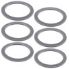 Equust 6-Pack Rubber Gaskets Sealing O-Ring Compatible with Oster Blender