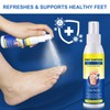 Tea Tree Oil Foot Spray, Clear Foot Spray, Keeps Feet