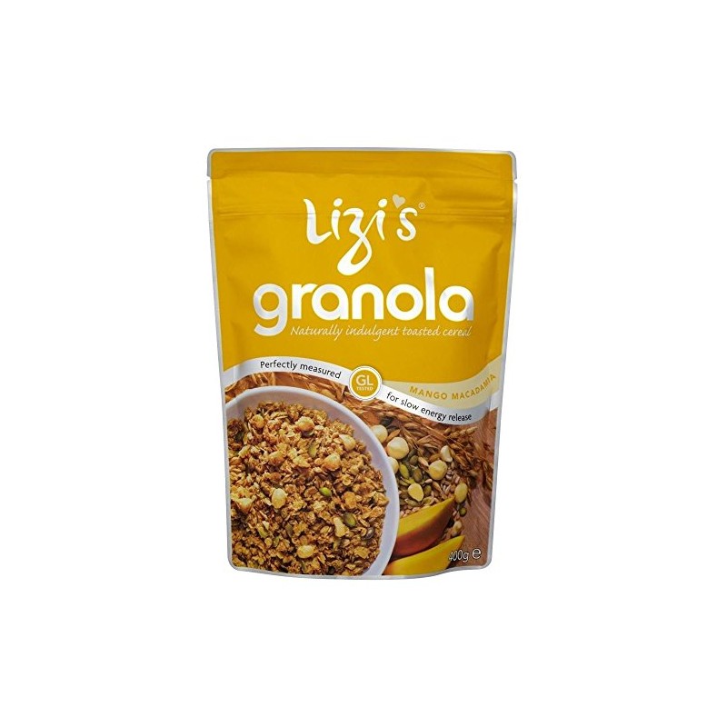 (Pack Of 12) - Mango Macadamia | LIZI'S GRANOLA