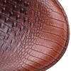 KEEPDSGN Retro Alligator Motorcycle Leather Solo Driver Seat for Harley