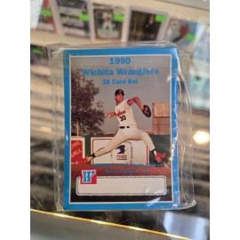 1990 Rock's Dugout Wichita Wranglers complete set, RARE