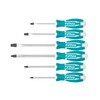 TOTAL - Screwdriver Set 6 Pieces | Chrome Vanadium Steel