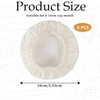 5 Pack Saurdough Starter Glasses Covers, Reusable Fabric Bowl Covers,