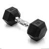 CAP Barbell CAP Barbell 15 LB Coated Hex Dumbbell Weight,