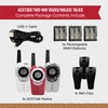 Cobra ACXT360 Water Resistant Walkie Talkies – Rechargeable, 22 Channels,