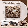 Sintege 2 Pieces Leopard Gifts with Leopard Print Tennis Socks
