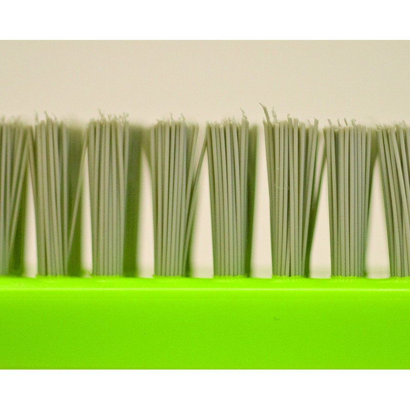 アズマ工業(Azuma Industrial) アズマ 『レンガ・タイル等についたコケに』 コケ取りブラシ ナイロン グリーン 35cm BA726