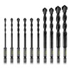 10-Piece Tile Drill Bit for Concrete, Stone, Masonry Drill Bits