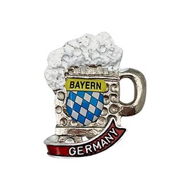 E.H.G Bayern Beer Mug Stein Oktoberfest German 1" Metal Hat Pin with "Germany" Banner | OktoberfestHaus