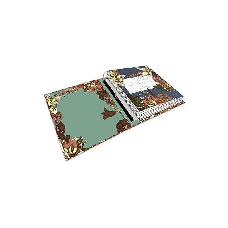 Well Planned Gal Homeschool Binder, 2021-2022 (Blush Rose)