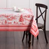 Maison d' Hermine Winter Jouy 100% Cotton Tablecloth for Kitchen