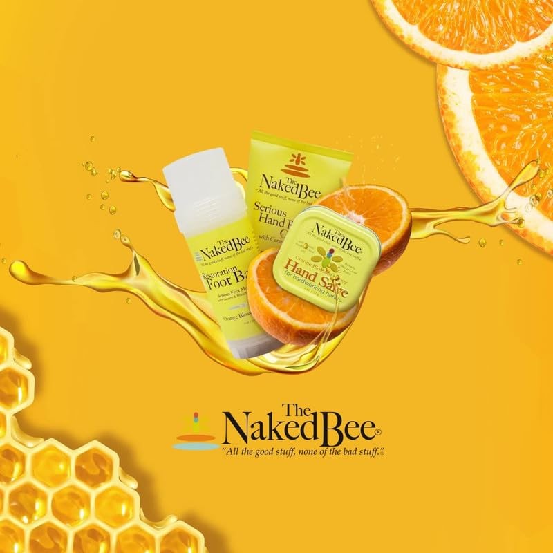 The Naked Bee Orange Blossom Honey Foam Soap (12 oz)