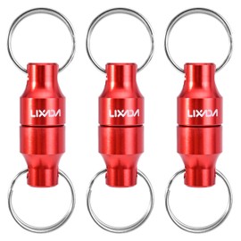 Lixada Magnetic Net Release Holder - Fly Fishing Retractor and Keeper - Landing Net Connector for Hooks, Lures, Flies, Trout Line