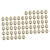 Healeved 60pcs Nail Gems Rhinestones for Manicure Decoration Waterdrop Shaped