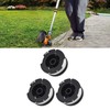 munirater 3-Pack AF-100 Replacement Spool,0.065 Line String Trimmer Replacement for