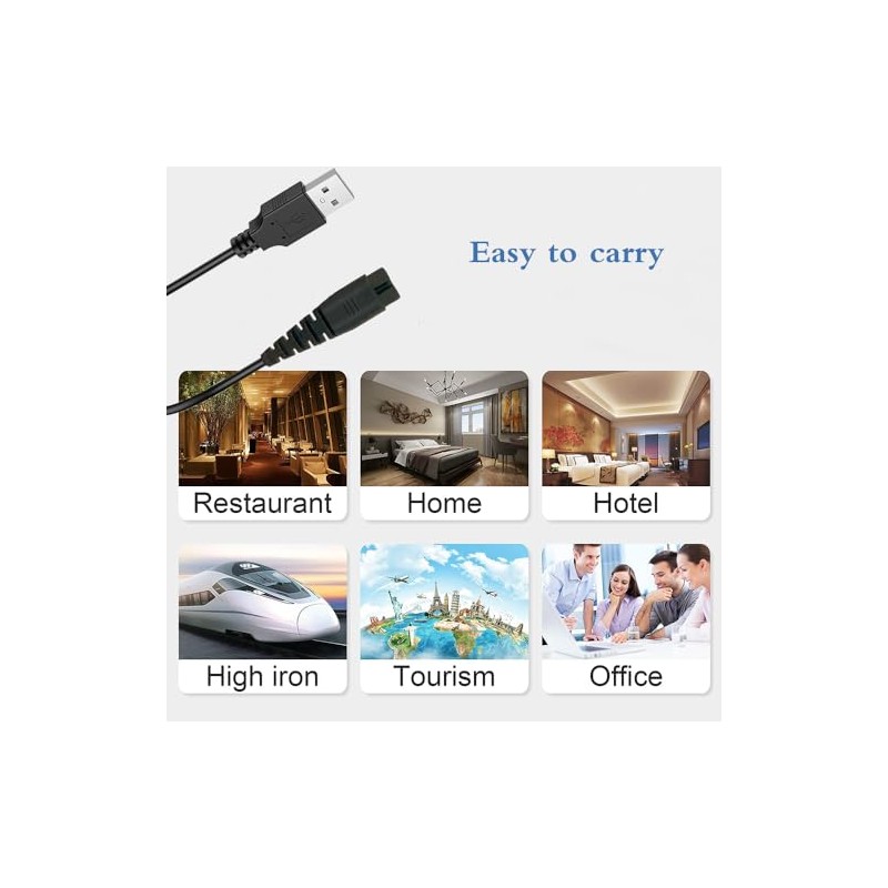 Guy-Tech USB Charging Cord for Skull Pitbull, Palm, Butterfly Kiss
