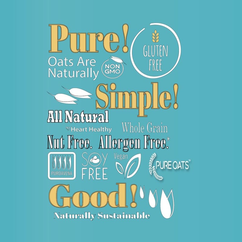 PureOats Gluten Free Oat Flour, Whole Grain, 4 lb Bag