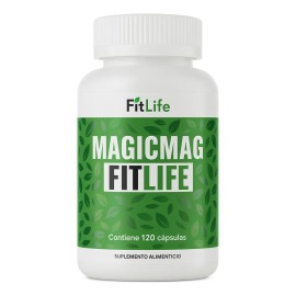 FitLife Magic-Mag Magnesio Glicinato, Citrato, Gluconato  2 Meses  120 Cpsula                                                                         