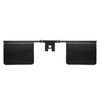 Gelacie Adjustable Hitch-Mounted Mud Flap 2" Hitch Receiver Fits Most