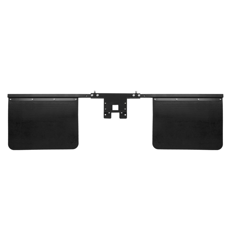 Gelacie Adjustable Hitch-Mounted Mud Flap 2" Hitch Receiver Fits Most