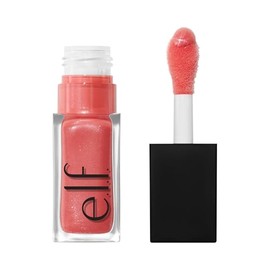 e.l.f. Glow Reviver Plumping Lip Oil Papayarazzi - warm pink shimmer