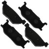 Caltric Front Rear Brake Pads for Yamaha XVS950 V-Star 950