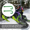 XTPTFABS 3639-781 Snowmobile Ski Loops Handles Set Compatible with Arctic