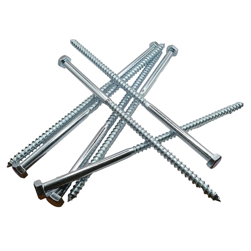 LLB 200mm M8 For Coach Screws Wood Hex Head Width