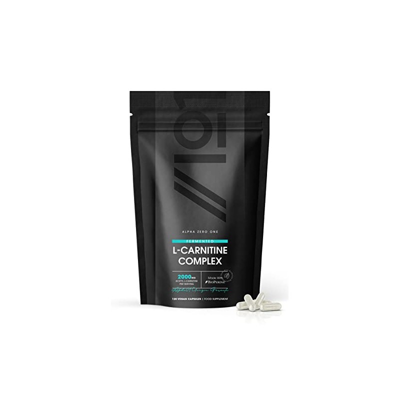 L-Carnitine 2000mg Complex with BioPerine® - Energy & Metabolism Support